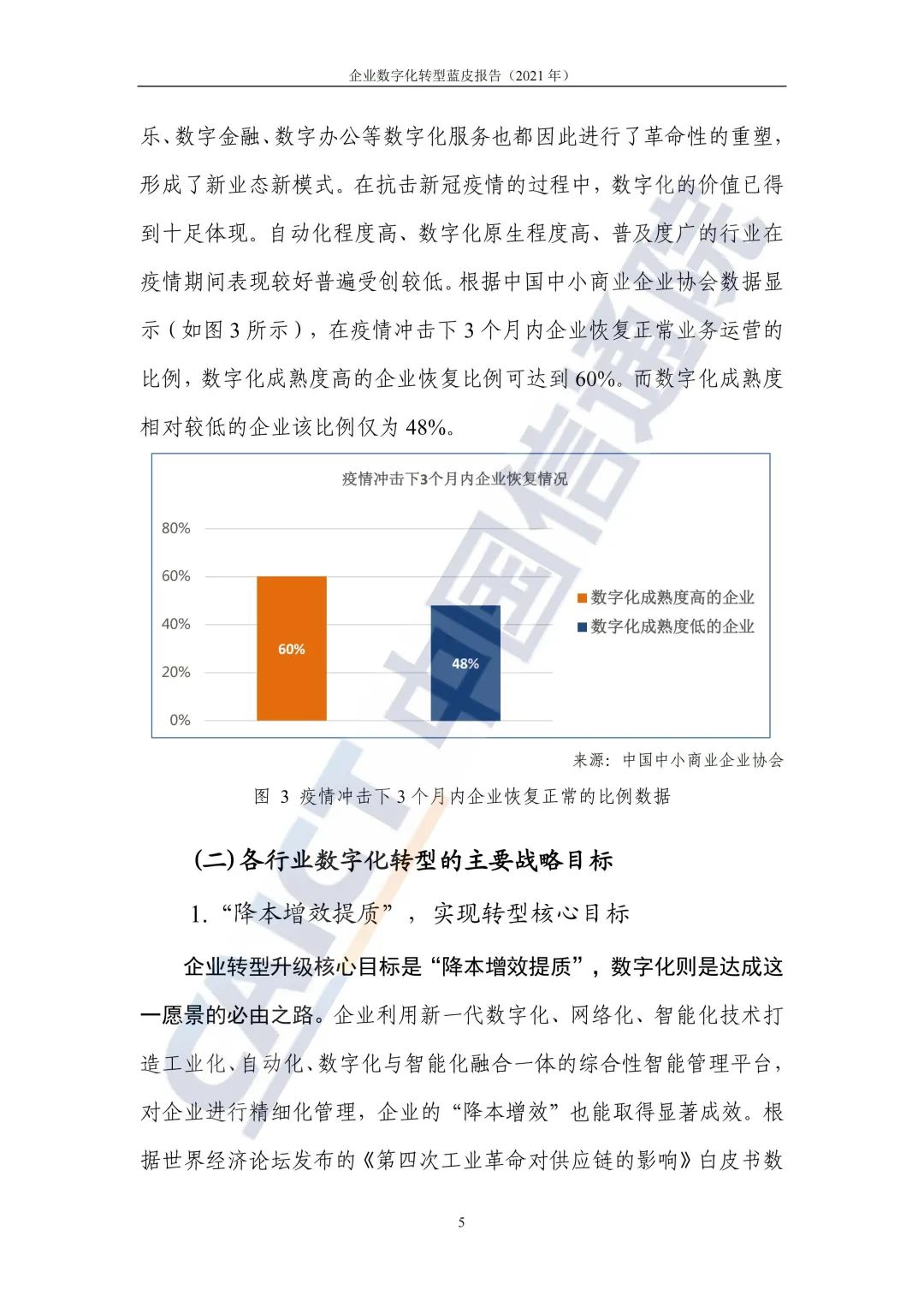 中国信通院：2021年企业数字化转型蓝皮报告