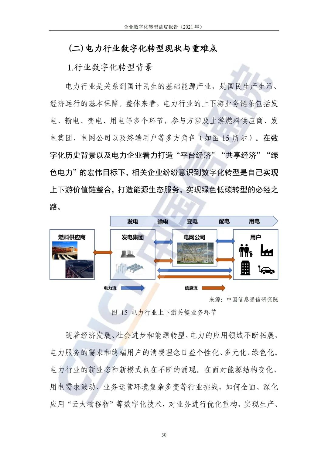 中国信通院：2021年企业数字化转型蓝皮报告