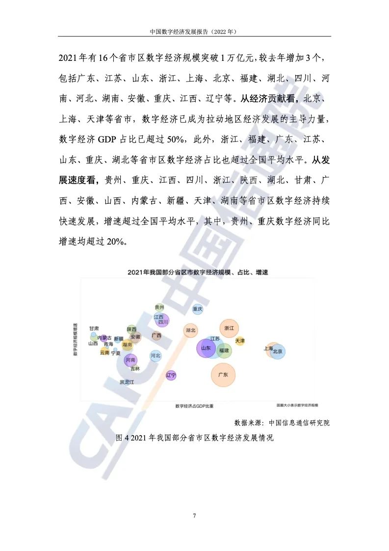 中国信通院：2022年中国数字经济发展报告